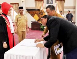 Rapat Paripurna DPRD Pengganti Antar Waktu DPRD Simalungun