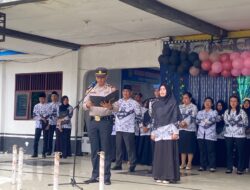 Hari Guru Nasional , AKP Jonni Irup di SMKN 1 Sei Suka