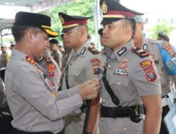 Iptu Abdi Tansar Resmi Menjabat Kapolsek Medang Deras