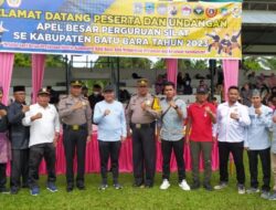 Bupati Batubara Ikut Apel besar Pengurus Silat SeKabupaten Batubara 2023