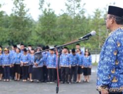 ASN Pemkab Simalungun Laksanakan Upacara Hari Kesadaran Nasional.