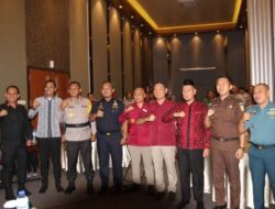 Polres Tanjung Balai Hadiri Kegiatan TIMPORA Dukung Pemilu 2024 Aman Damai