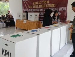 KPU Batu Bara Gelar Simulasi Pemungutan Suara