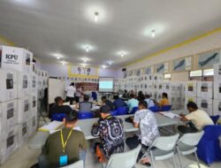 Rekapituasi Mencapai 22.61 % Pemilu 2024, di Tingkat PPK