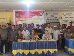 Personil Sat Binmas Polres Batu Bara Kunjungi Desa Mangkai Baru Minta Warga Jangan Golput