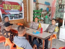 Ciptakan Pemilu Damai, Satbinmas Gelar Jumat Curhat