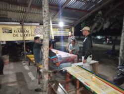Cegah Kejahatan Malam Hari, Polsek Indrapura Gelar Patroli Rutin