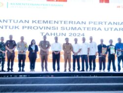 Dukung Penguatan Ketahanan Pangan, Pj Nizhamul Hadiri Penyerahan Bantuan Pertanian Oleh Mentan RI