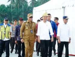 Presiden Jokowi Resmikan Jalan Tol di Kabupaten Batubara