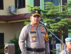 Polres Batubara Gelar Apel Pergeseran Pasukan Pengamanan TPS,