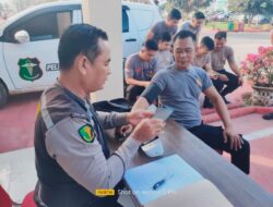 Tim Dokkes Polres Batubara Berikan Layanan Kesehatan Kepada Personil Pengamanan Pemilu 2024