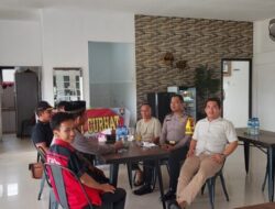 Gelar Jum’at Curhat, Kasat Binmas Polres Batu Bara Sampaikan Pesan Kamtibmas