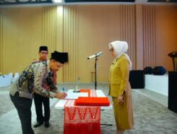 Sekda Lantik Empat Pejabat Dilingkungan Pemkab Batubara
