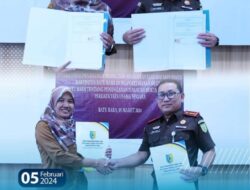 Dinas Bapenda & PMPTSP Tanda Tangan Mou Bersama Kejari Batu Bara