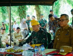 PJ. Bupati Nizhamul & Dandim 0208/ As Sambut Kunjungan Tim Wasev TMMD ke – 119