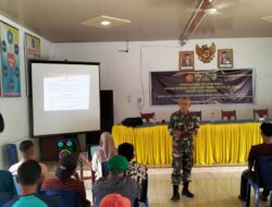 Wujudkan Generasi Pertahanan Sehat dan Kuat, Satgas TMMD Gelar Sosialisasi ke Masyarakat