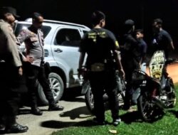 Cegah Tawuran dan Balap Liar, Personil Sat Lantas Polres Batubara Serentak Gelar Patroli Malam Hari