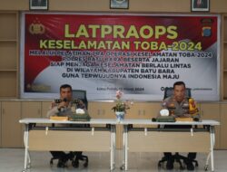 Polres Batubara Gelar Latpraops Keselamatan Toba 2024