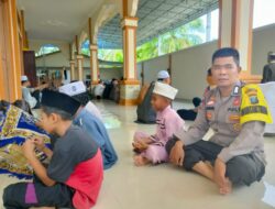 Pengamanan Sholat Jumat, Salah Satu Wujud Polsek Medang Deras Hadir di Masyarakat