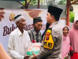 Polres Batubara dan Forkopimca Bersama Anak Yatim Berbuka Bersama