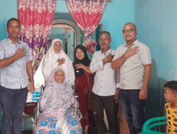 Sat Reskrim Polres Batu Bara Gelar Program SODARA Bantuan Kursi Roda Kepada Ibu Janda & Lansia.