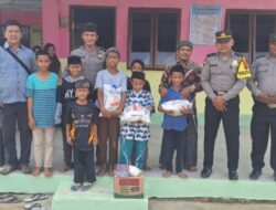 Polsek Labuhan Ruku Berbagi Kebahagiaan Ramadhan di Panti Asuhan Darul Ikhlas
