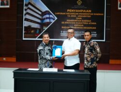 Pemkab Batu Bara Serahkan LKPD Anaudited TA 2023 pada BPK RI
