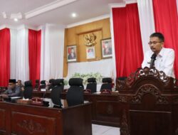 Pj. Bupati Sampaikan Pandangan Umum Fraksi Golkar Atas LKPJ Tahun 2023