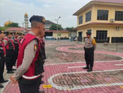 Kapolres Batu Bara Berikan Arahan Disiplin Kepada Personil Samapta