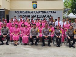 Kunjungan Kerja Di Polsek Indrapura, Kapolres Sampaikan Tiga Hal
