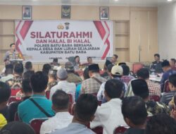Kapolres Ajak Silaturahmi Serta Halal Bihalal Bersama Seluruh Kades