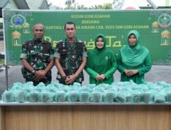Dibulan Suci Ramadhan Dandim 0208/As, Berbagi Takjil