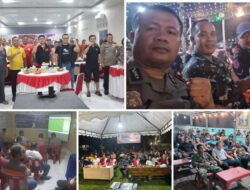 Kapolres Batu Bara & Jajaran Polsek Gelar Nobar, Semifinal Timnas Indonesia U-23