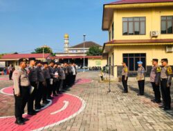 Pimpin Apel Pagi, Kabag Ops Polres Batu Bara Ajak Personel Tingkat Kinerja Sesuai Penekanan Pimpinan