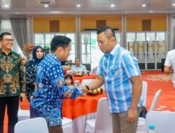 Ke-2 Idul Fitri, Pj. Bupati Batu Bara Hadiri Open House Gubsu