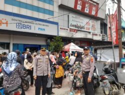 Polsek Lima Puluh Laksanakan Patroli Pembagian Program PIP