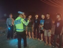 Patroli Cegah Balapan Liar, Satlantas Menyita 4 Sepedah Motor