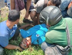 Warga Saat Melintas Di Tabrak KA Penumpang