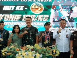 Pj. Nizhamul & Kapolres Batubara Hadiri Syukuran HUT ke – 62 Yonif 126/KC
