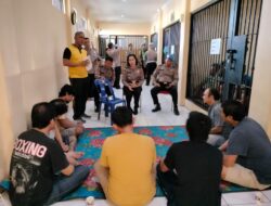 Pembinaan Mental Tahanan Kabag SDM Polres Batu Bara Berikan Siraman Rohani