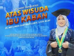 Selamat dan sukses atas wisudanya Plt.Kepala Badan Pendapatan Daerah