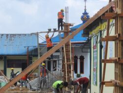 Bangunan Gedung Pusat Layanan Haji Terpadu, Capai 10%