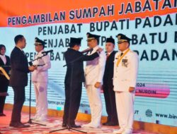 Heri Wahyudi Resmi Dilantik Sebagai Pj. Bupati Batu Bara