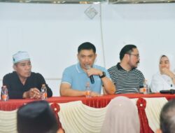 Kunker Pertama Kali PJ, Bupati Batubara Dikantor Camat Lima Puluh