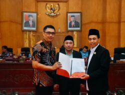 Pj. Bupati Heri Sampaikan Nota Rancangan Peraturan Daerah RPJPD Tahun 2025-2045