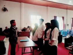 PPS Desa Tanah Itam Ilir Lantik Petugas Pantarlih