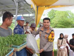 Akhir Jelang Hut Bhayangkara ke-78 Polres Batu Bara Tanam Pohon