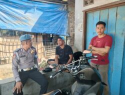 Polsek Medang Deras, Cooling System Serta Patroli & Berikan Himbauan Kamtibmas