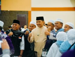 Kepulangan Jemaah Haji Asal Kabupaten Batu Bara Disambut Haru Pj. Bupati Heri Wahyudi