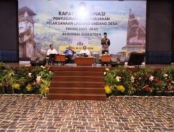 Kades Pulau Sejuk Jadi Narasumber Pada Kegiatan Rapat Koordinasi Penyusunan Kebijakan Pelaksanaan Undang-Undang Desa Tahun 2025-2045